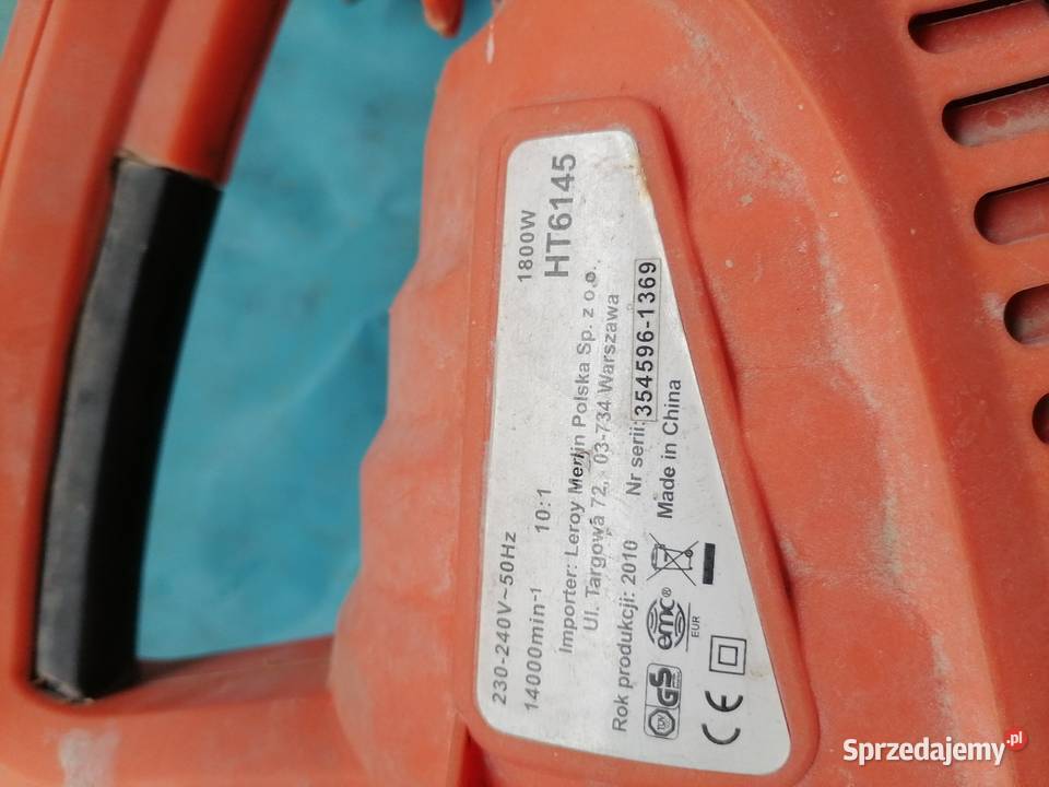 Odkurzacz do liści i styropianu Dmuchawy do liści śląskie Bielsko-Biała sprzedam