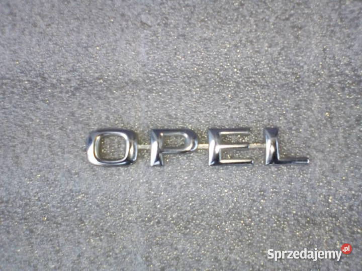 Opel Vectra B emblemat tylnej klapy komplet Karoseria Bukownica