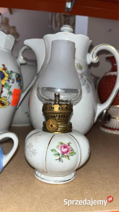 Lampka miniaturka Z knotem Gdańsk