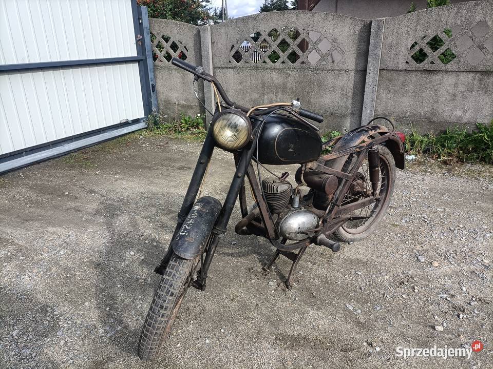 WFM 125 czarna 1956r oryginalna Padniewko