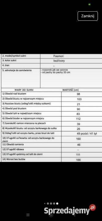 Suknia ślubna Lublin