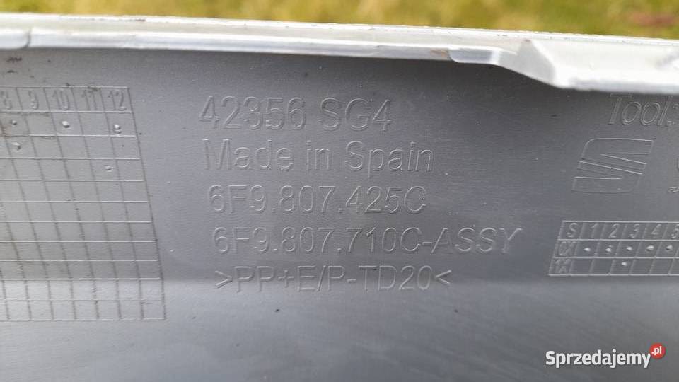 SEAT ARONA LIFT SPOILER DOKŁADKA ZDERZAKA TYŁ Goleniów