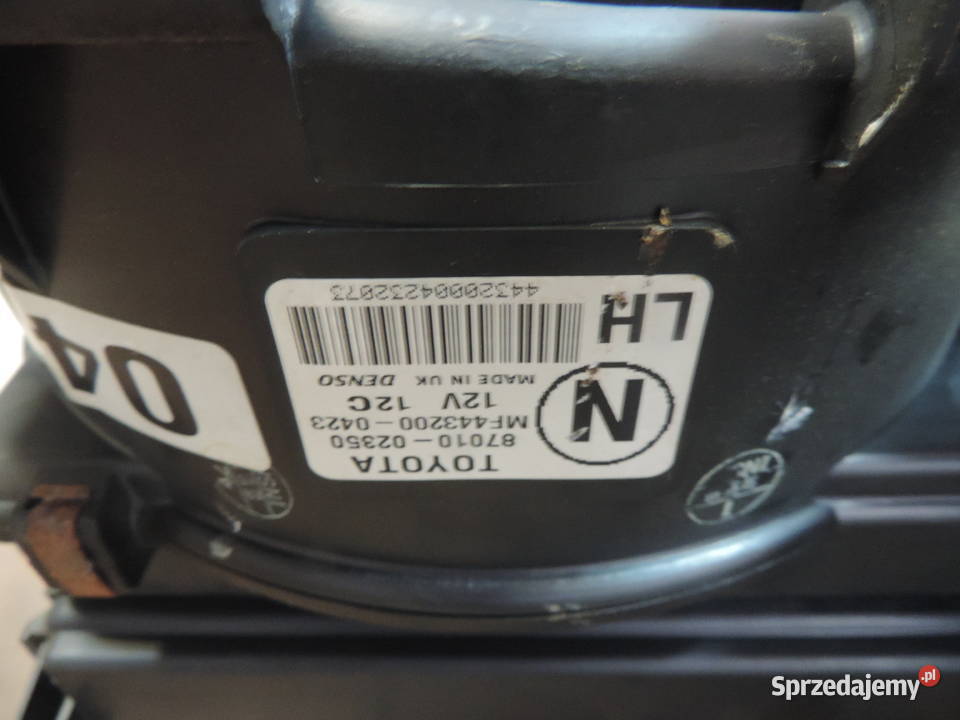 NAGRZEWNICA TOYOTA COROLLA E12 8701002350 Ogrzewanie, wentylacja i klimatyzacja Nowy Sącz sprzedam