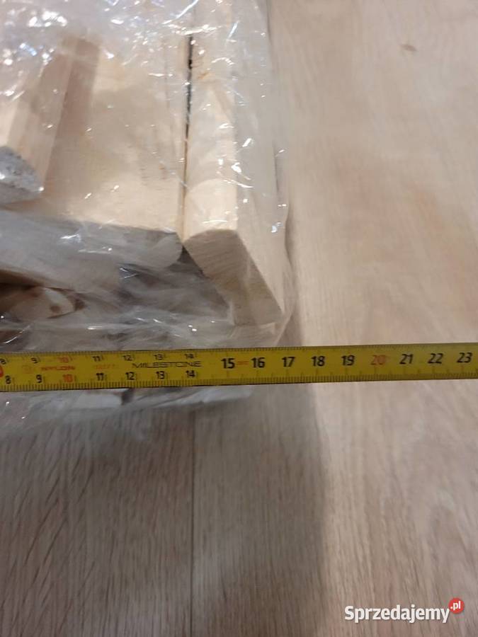 Stelaż łóżka deski sosnowe z taśmą pod materac sprzedam