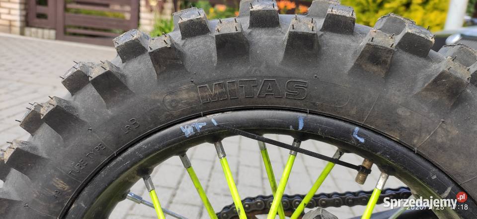 MRF 140 RC wałek z40 nowa opona mitas mikuni benzyna Człuchów