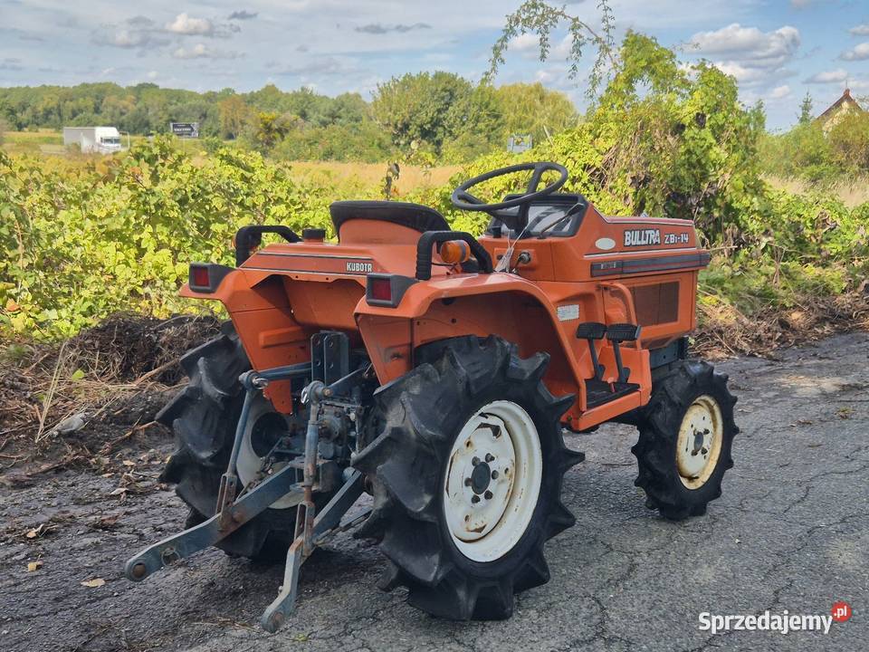 Traktorek traktor KUBOTA BULTRA B114D 14 44 dolnośląskie Małuszyn sprzedam