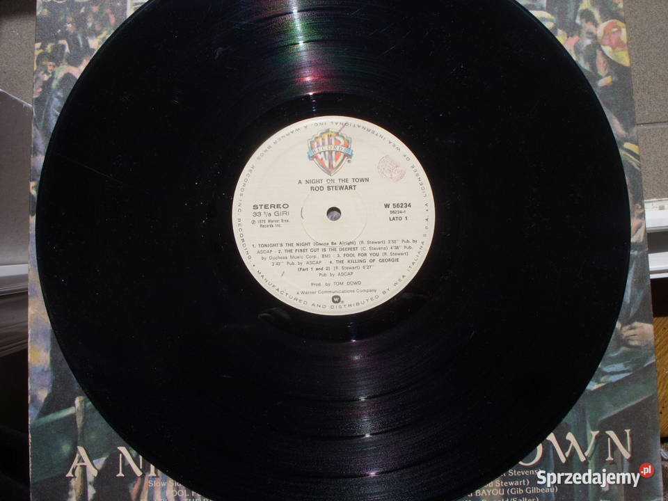 Winyl Lp Rock ROD STEWART NIGHT ON WARNER 56234 płyta winylowa Wołów