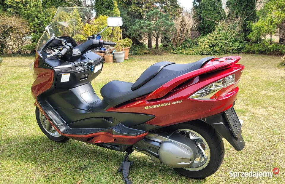 SUZUKI BURGMAN 400i K9 09r italmotopila garażowany Piła