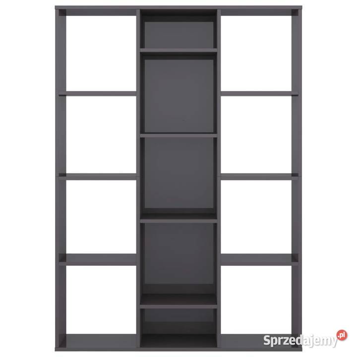 vidaXL Przegrodaregał na książki wysoki połysk Warszawa sprzedam