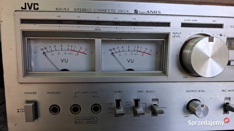 JVC KDA3 Stereo Cassette Deck Szczawinek sprzedam