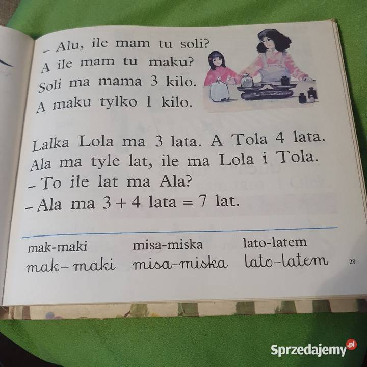 Elementarz Marian Falski 1974 Rok wydania 1974 Książki dla dzieci wielkopolskie Konin