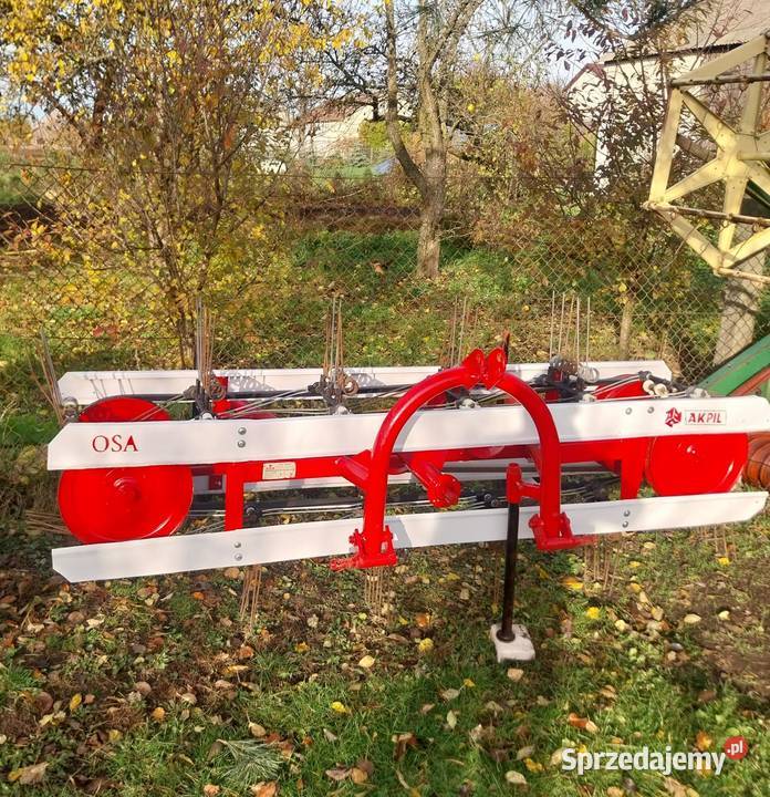 Zgrabiarka taśmowa Akpil Osa Z222 do fasoli Hrubieszów