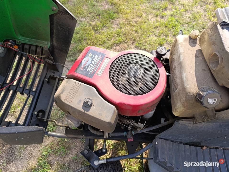 Traktorek kosiarka John Deere z koszem Zawadzkie