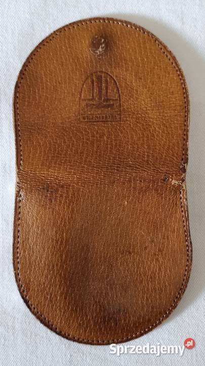 Skórzana portomonetka podkówka z logo kopalni w mazowieckie Warszawa
