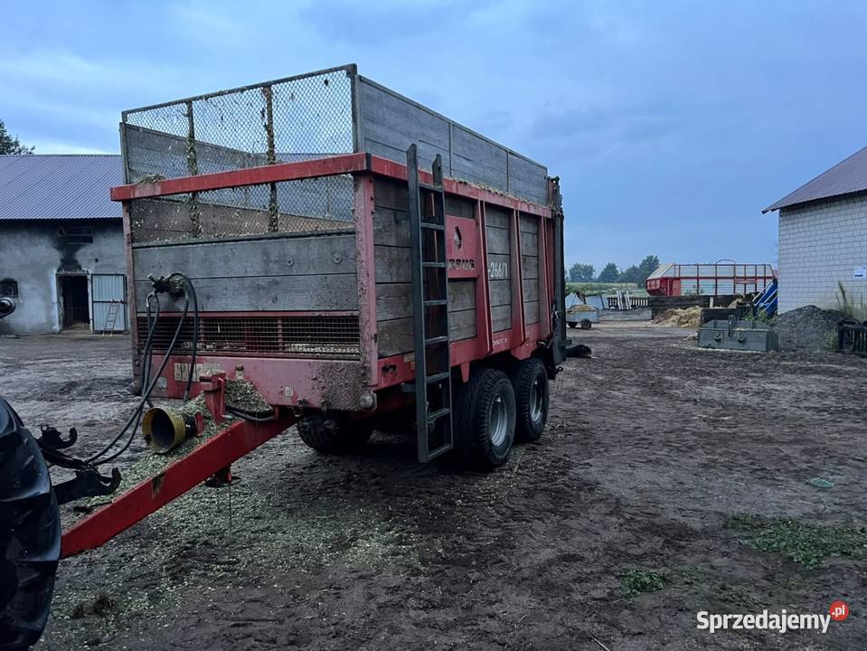SpRozrzutnik obornika 8t ursus n 2661 warfama nieuszkodzony Milejów