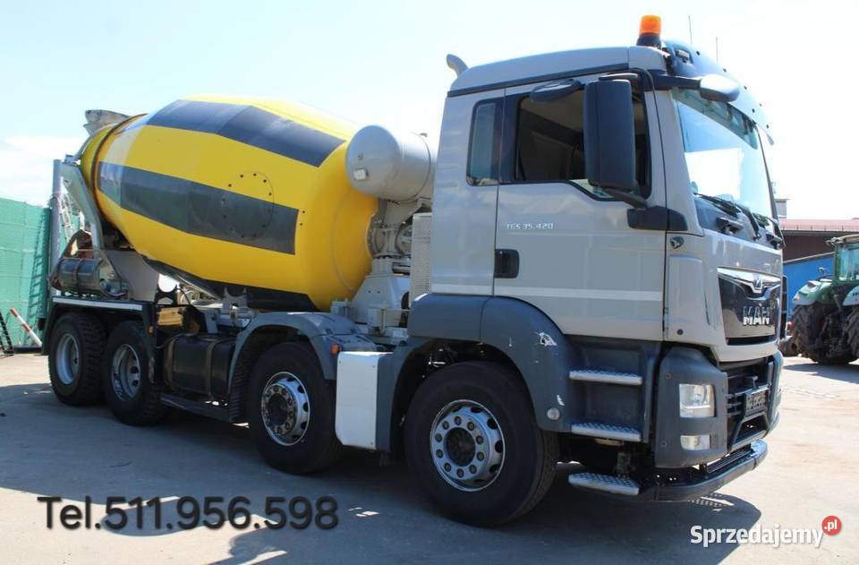 Betoniarka Stetter MAN EUR 6