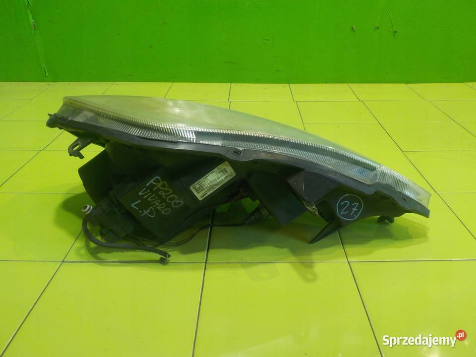 OPEL VIVARO A I LIFT 07r lampa lewa przod osobowe Suków