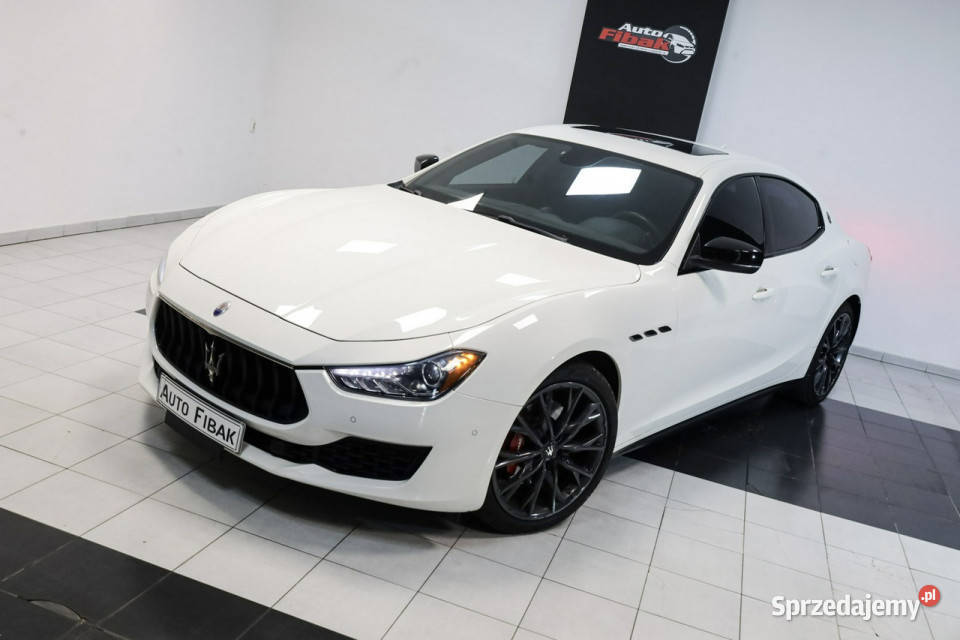 Maserati Ghibli 350AutomatSkórySzyberdachVAT23 klimatyzacja Ghibli Konstantynów Łódzki
