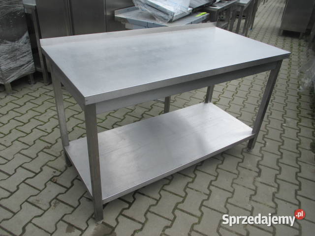 STÓŁ GASTRONOMICZNY Z PÓŁKĄ 1207085 wielkopolskie Ostrów Wielkopolski sprzedam