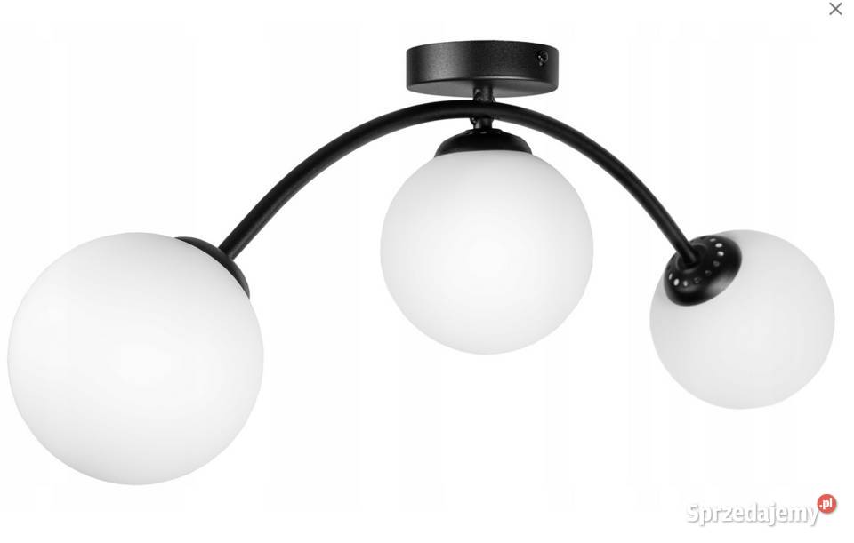 LAMPA WISZĄCA ŻYRANDOL Polska 3 KULE biała Choroszcz sprzedam