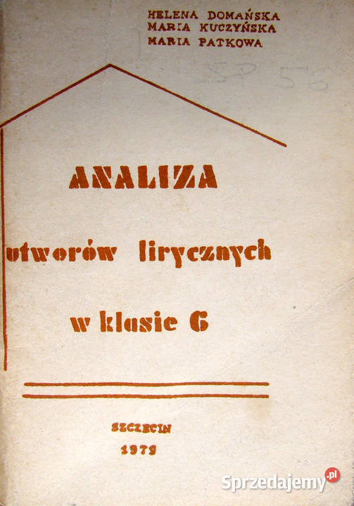Analiza utworów lirycznych w klasie VI szkoły miękka małopolskie Limanowa