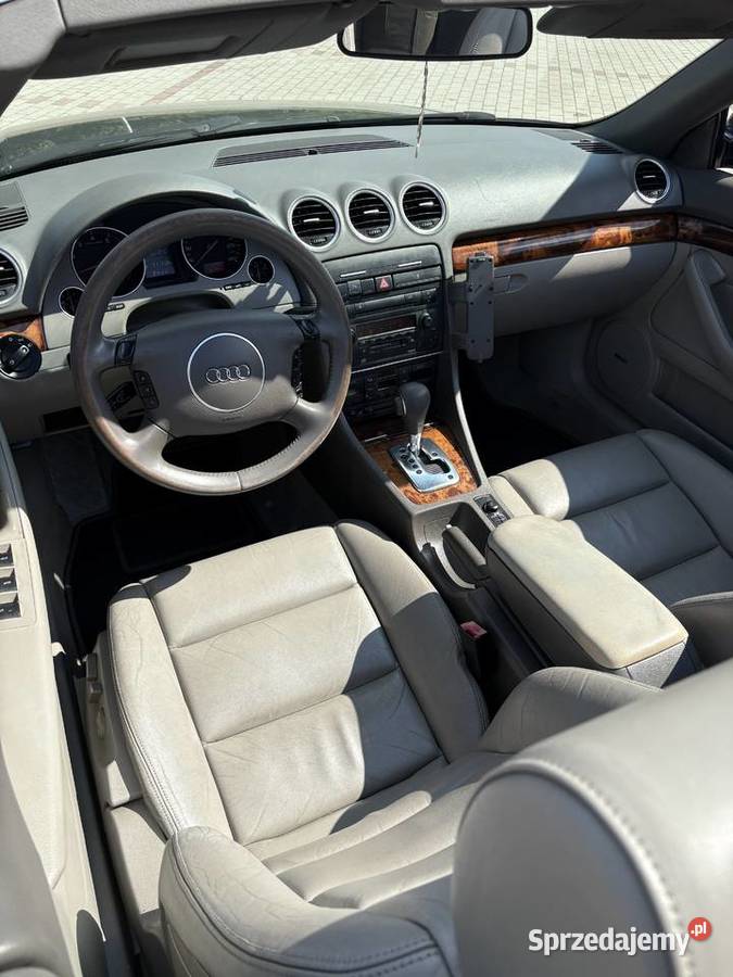 Audi A4 cabrio 30 benzyna V6 2002 skóra klima 228000km