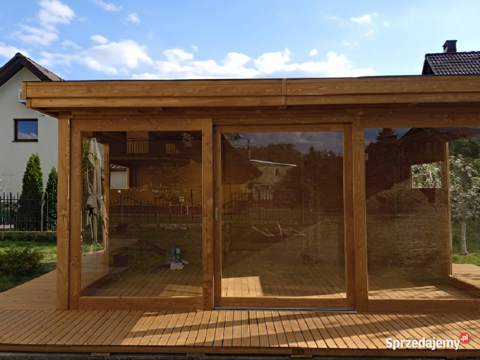 ALTANA 21 SZKLANA Z PRZYBUDÓWKĄ OGRODOWA DOMEK