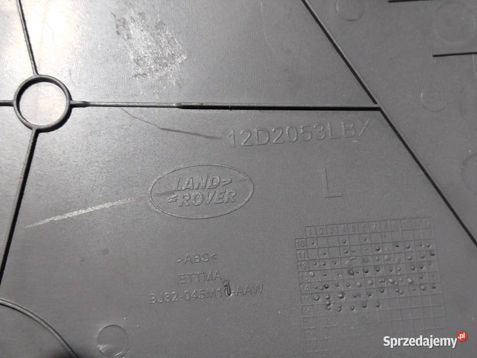 Plastiki wnętrza land Rover evoque Jędrzejów