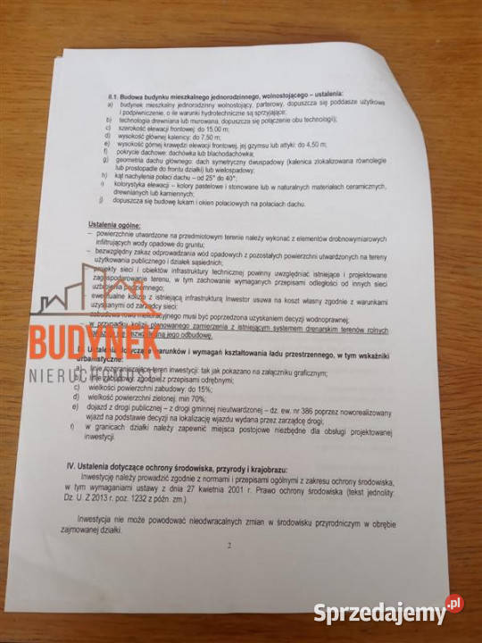 Działka budowlana Mieszałki 1500m2 Grunty i działki