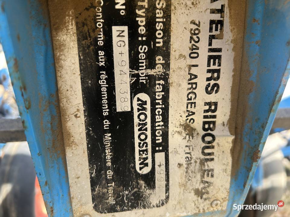 Sprzedam siewnik Monosem 6 rzedowy talerzowy mazowieckie Nowe Kozłowice