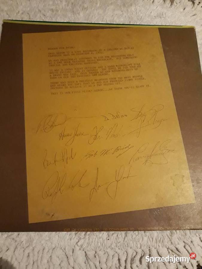 LIGHTHOUSE Live at Carnegie Hall 1972 Made in