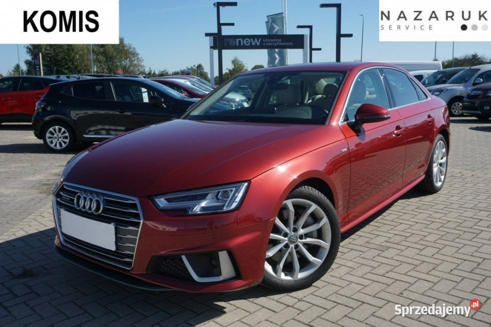 Audi A4 45 TFSI 252 AUT S Line Quattro B9 2015 Lublin