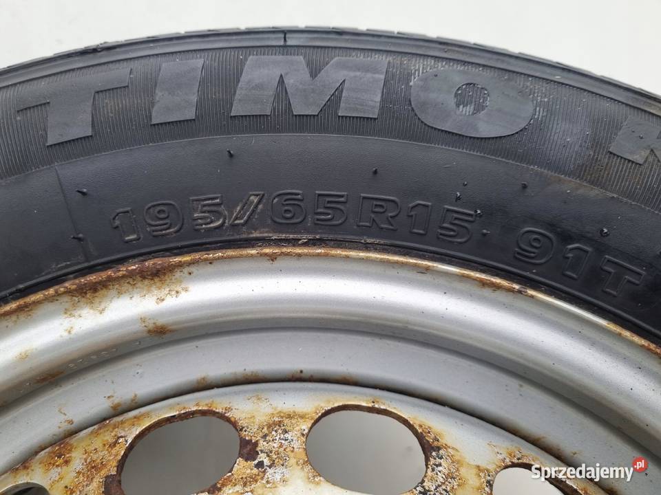 VW Caddy III KOŁO ZAPASOWE Zapas 19565 R15 5x112 Motoryzacja