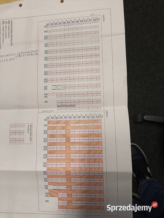 Regały półkowe w zabodowie wielopoziomowej Mielec