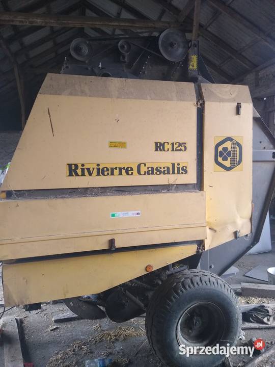 Sprzedam prasę pasową Riviere casalis rc125 Rolujące (belujące)