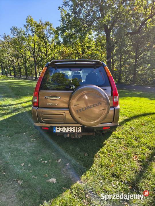 Sprzedam Honda CRV II 2004r benzyna LPG lubuskie Zielona Góra