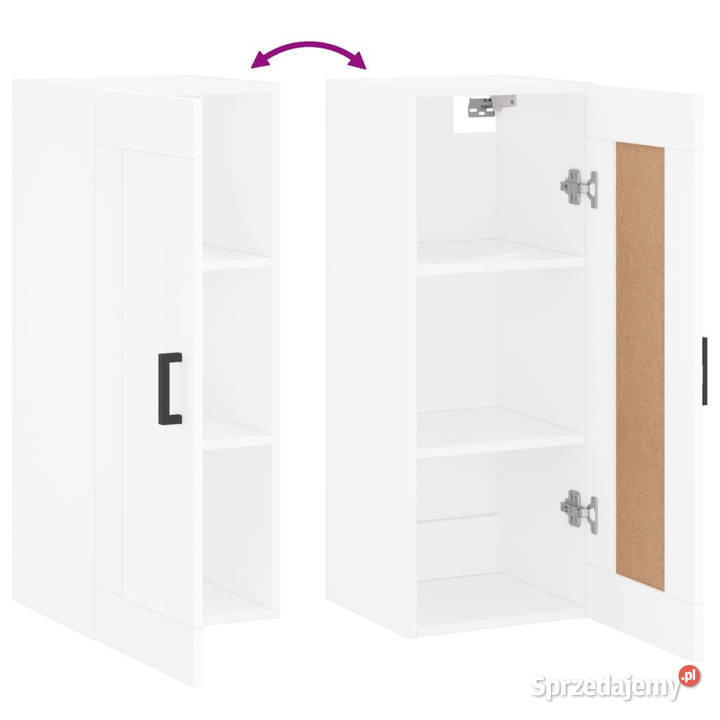 Szafka wisząca biała 345x34x90 materiał Warszawa