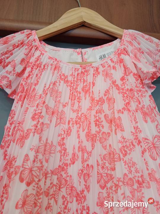 Sukienka plisowana HM wielkopolskie Poznań