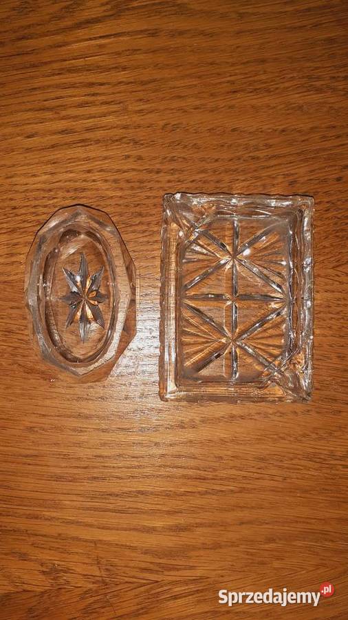 Kryształowe popielniczki 2 Warszawa