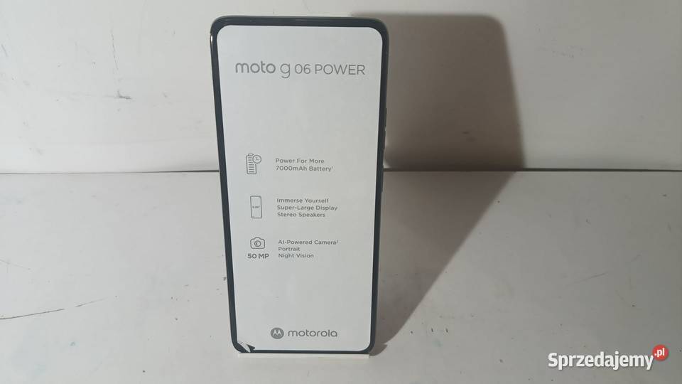 Smartfon MOTOROLA Moto G06 Power 464GB Katowice