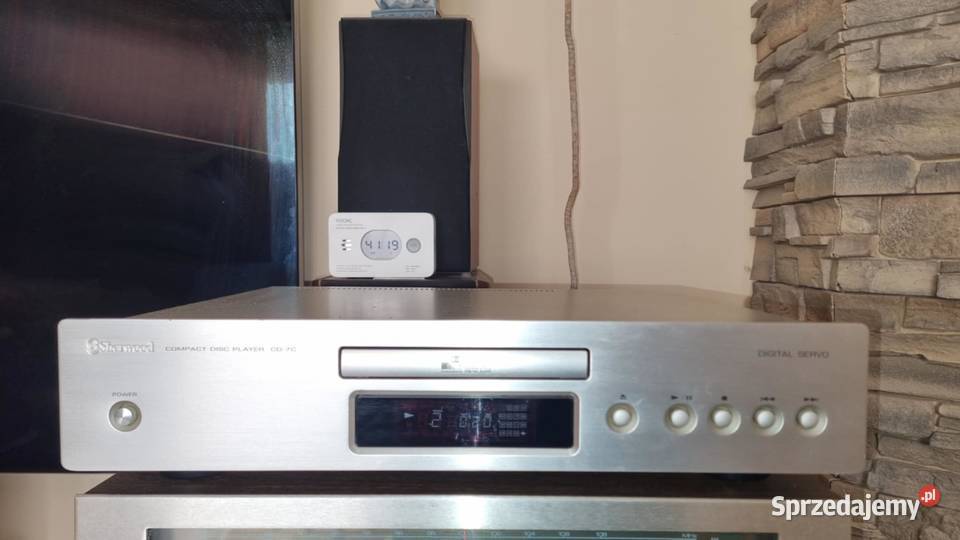 HiEndowy Odtwarzacz CD Sherwood CD7C CDR laser Odtwarzacze CD i MD Warta