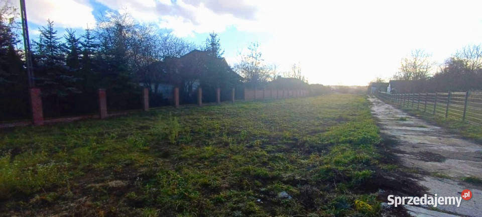 Działka 1900 metrów PłouszowiceKolonia Płouszowice-Kolonia