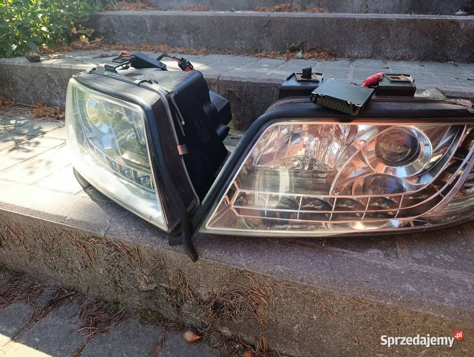 Lampy przód Audi A6 C5 9701r LED Daylight Tuning Rok produkcji 1997
