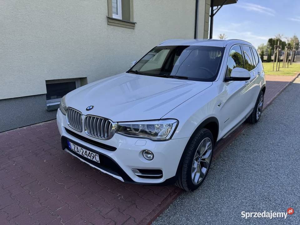 BMW X3 F25 20 diesel 190 xdrive LIFT kurtyny powietrzne Wielącza