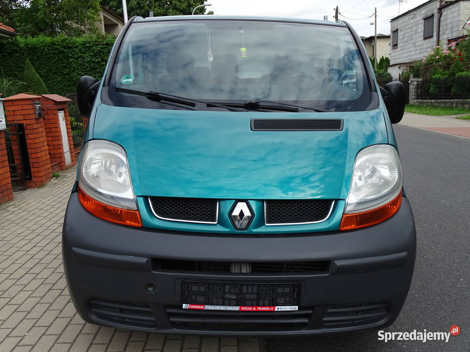 Renault Trafic 19 DCI 90 KONI skrzynia ładunkowa manualna Poznań