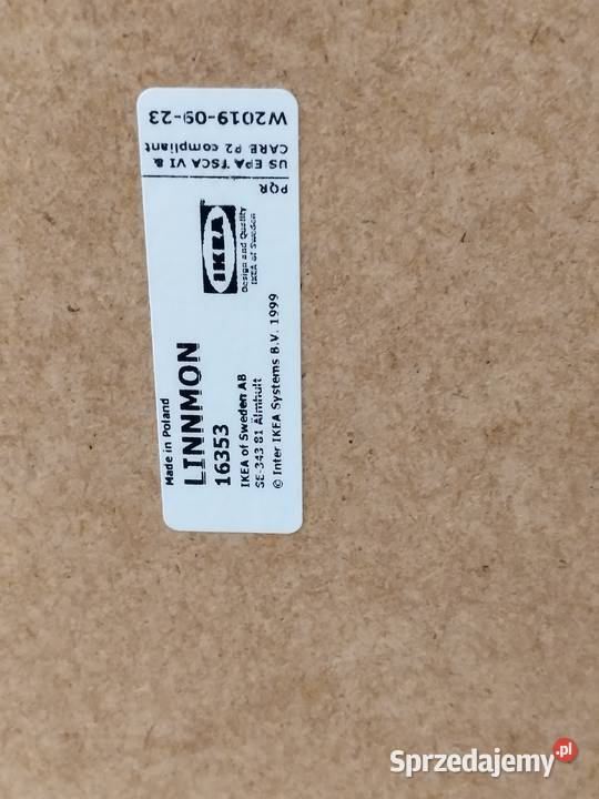 IKEA Linnmon 150x75 blat biurka dąb biała bejca 75cm Grodzisk Mazowiecki sprzedam