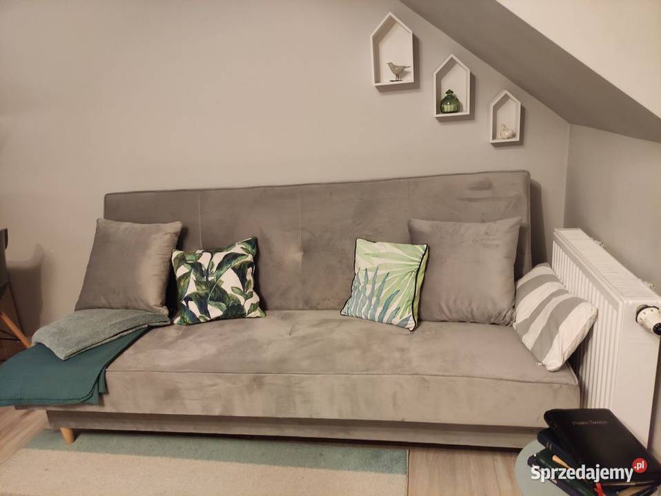Kanapa rozkładana Sofa z pojemnikiem do spania Dom i Ogród śląskie