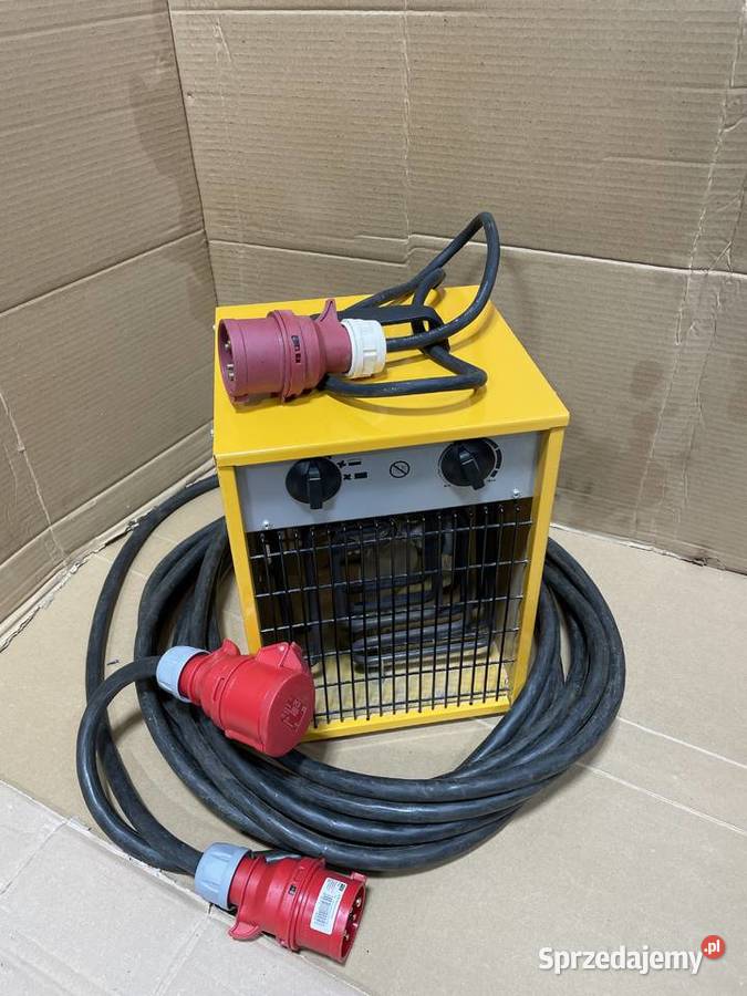 nagrzewnica 400V 6kW przedłużacz 14 mb grzejnik Aleksandrów Łódzki
