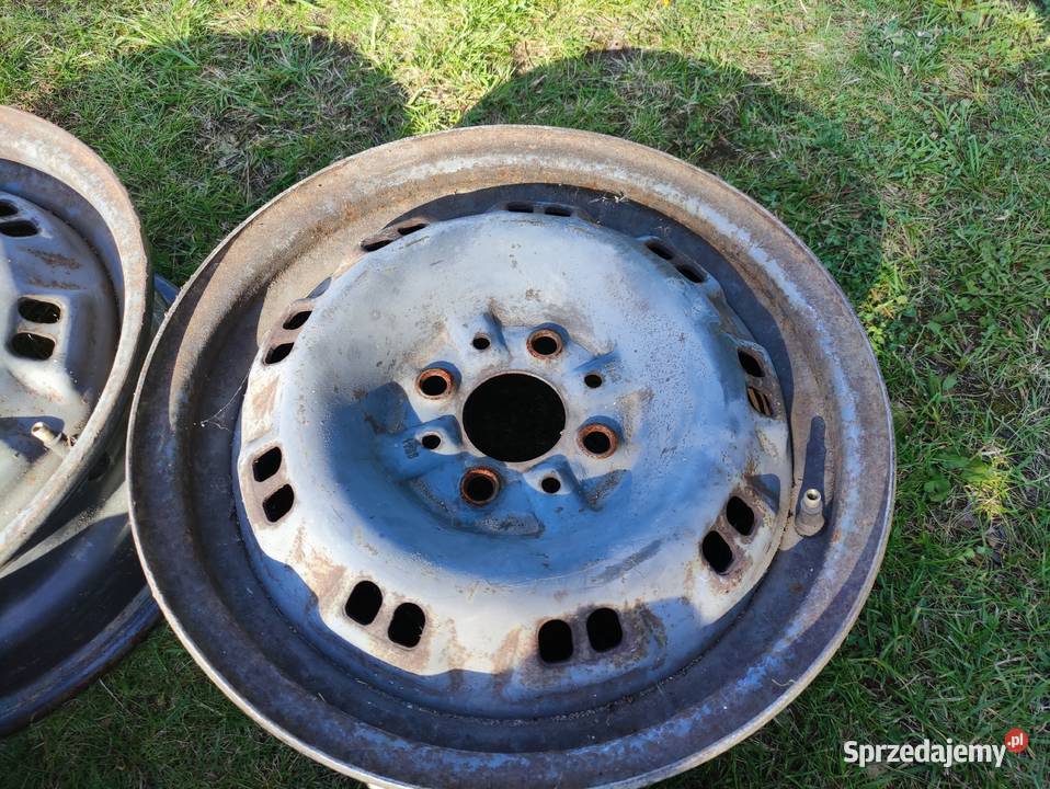 Sprzedam 4 felgi stalowe Lancia Delta I Średnica 14" Felgi pomorskie Chwaszczyno