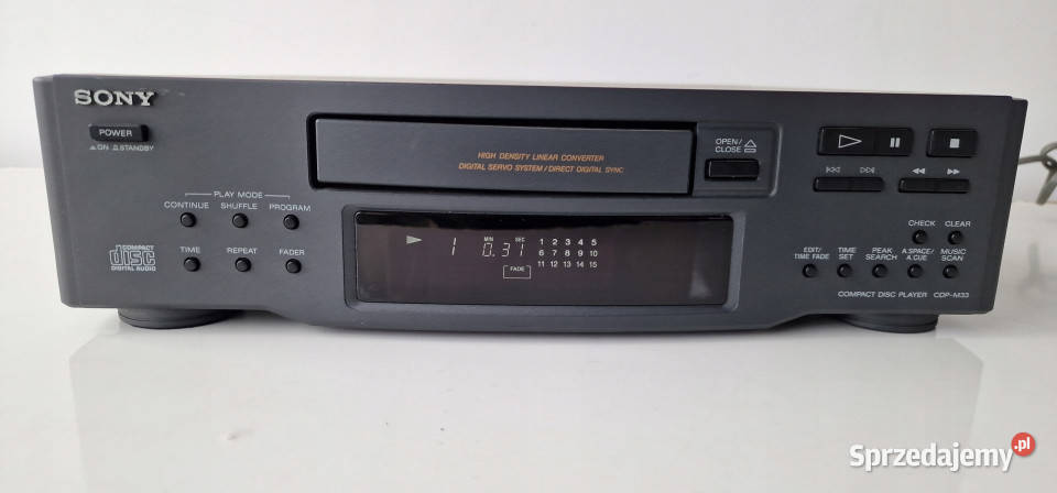 SONY odtwarzacz CD player CDPM33 Międzychód